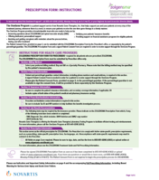 Thumbnail of the ZOLGENSMA Prescription and Patient Consent Form